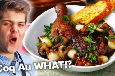 How To Make French “Chicken With Wine” (Coq Au Vin)