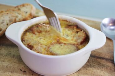 Classic French onion soup recipe - How to Make Onion Soup