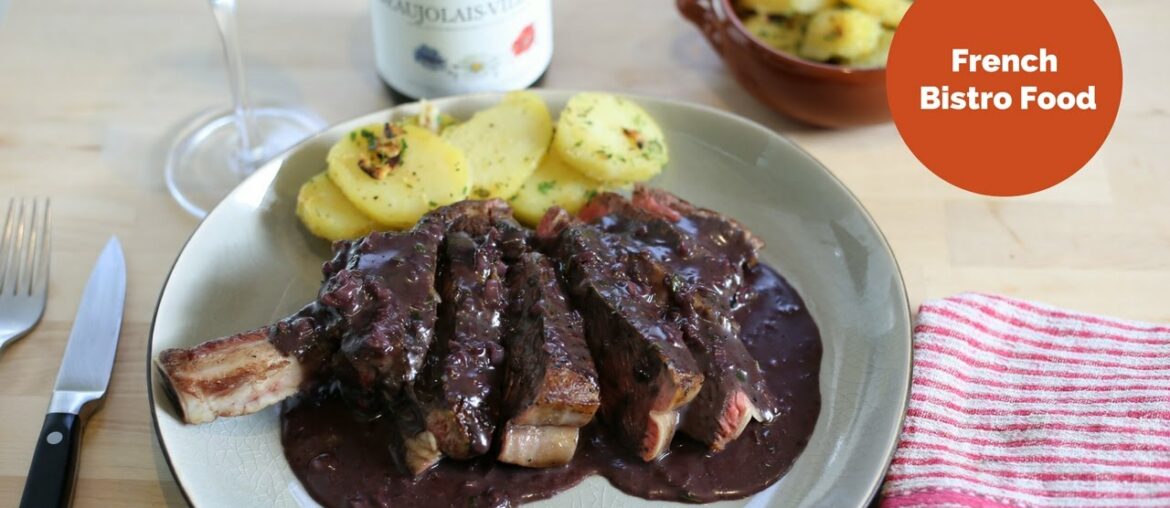 Ribeye Steak With Red Wine Sauce | French Bistro Recipes Ribeye Steak With Red Wine Sauce | French Bistro Recipes