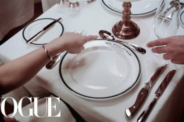 Modern Etiquette: Dining Out with Chloe Malle - Vogue