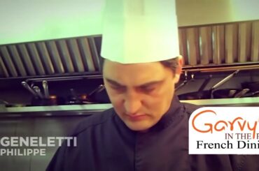 One Star Michelin Chef Geneletti Philippe @ Garvy's French Dining