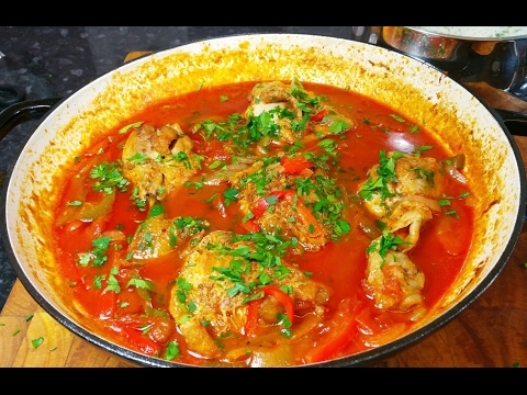 "Poulet Basquaise". Traditional French Chicken Recipe.Take. 2 #SRP "Poulet Basquaise". Traditional French Chicken Recipe.Take. 2 #SRP
