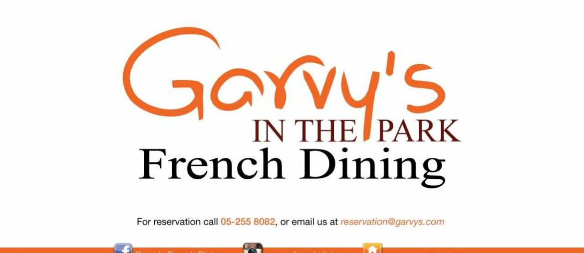 Garvy's French Dining - New Year Radio Advertisement