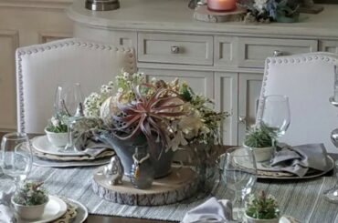 Spring Farmhouse Tablescape Collab/French Country Farmhouse + Dining Room Tour