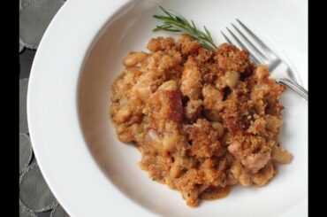 Quick Cassoulet Recipe - French Pork and Bean Casserole