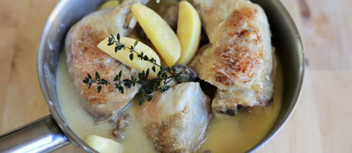 Chicken Vallee D'auge Recipe . Apple Cider Chicken Casserole Northern France Specialty (Normandy) Chicken Vallee D'auge Recipe . Apple Cider Chicken Casserole Northern France Specialty (Normandy)