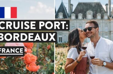 First Time In France | Bordeaux Wine Tasting Tour, Vineyards & Chateau | Princess Cruises Vlog #4