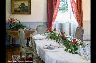 French Dining room Ideas
