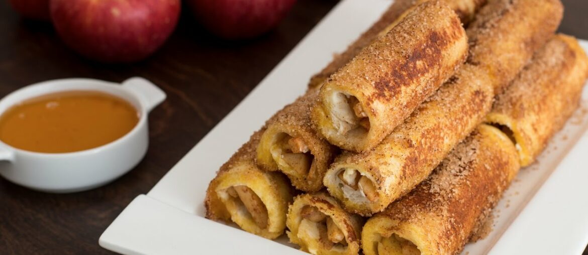 Apple French Toast Roll-Ups Recipe