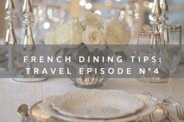 French Dining Tips