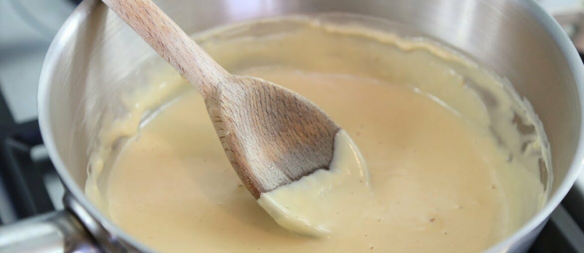 This White Sauce Cannot Get Any Better: Morel Infused Bechamel Sauce This White Sauce Cannot Get Any Better: Morel Infused Bechamel Sauce