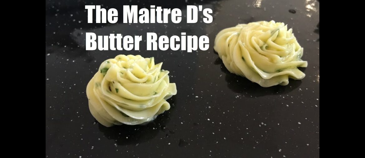 Maitre d's butter recipe – (beurre maitre d'hotel) – French Herb butter Maitre d's butter recipe - (beurre maitre d'hotel) - French Herb butter