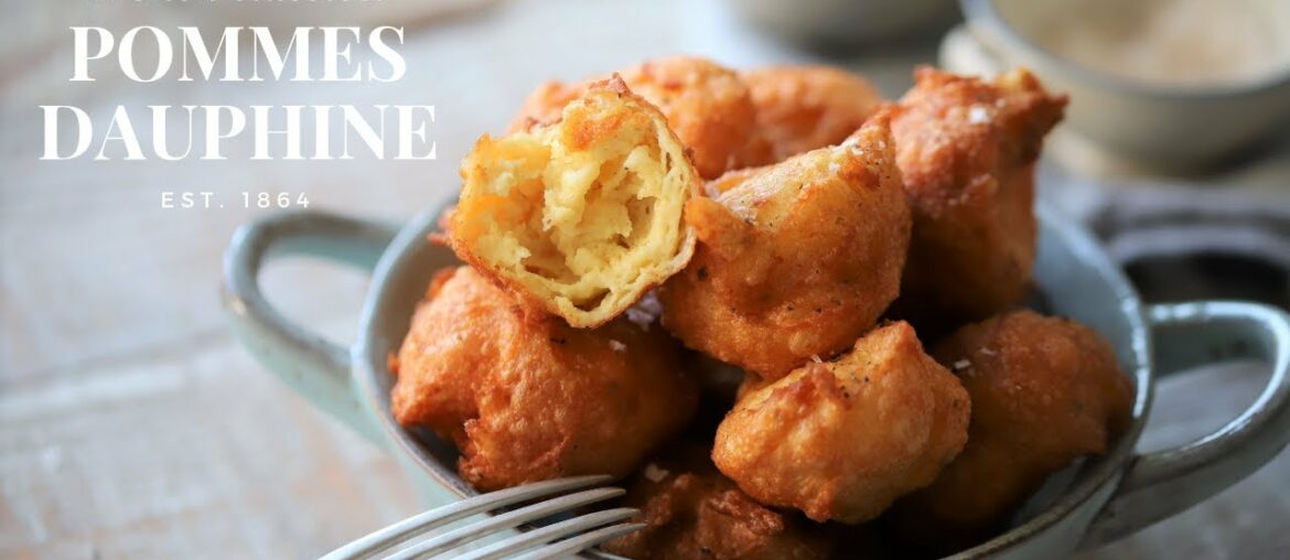 How To Make Pommes Dauphine: (French potato puffs recipe)