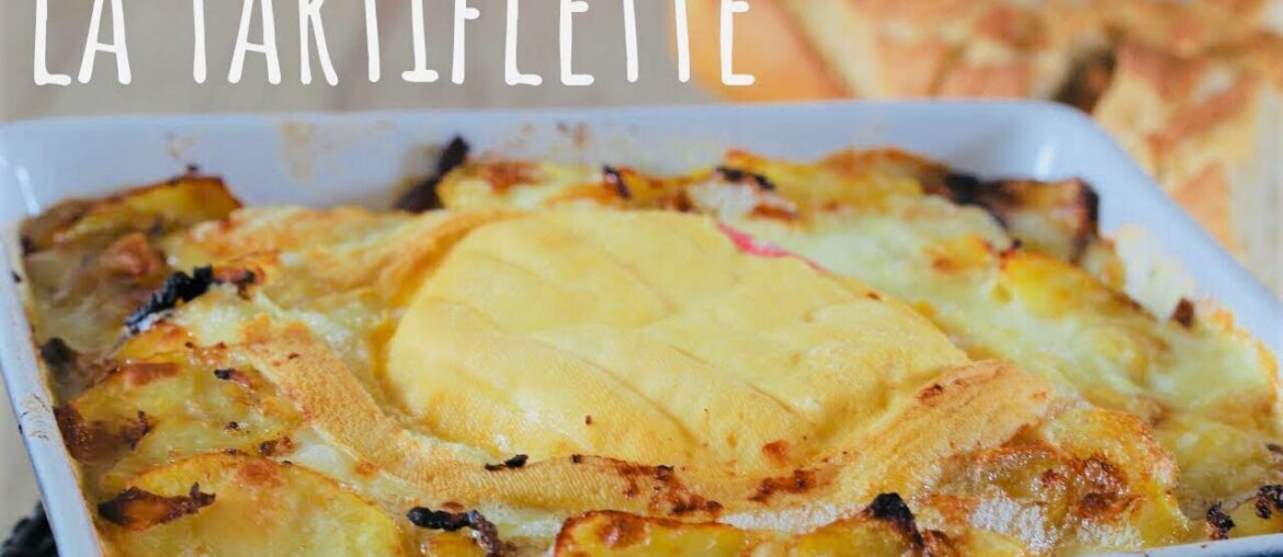 Doubled layered Reblochon cheese tartiflette recipe