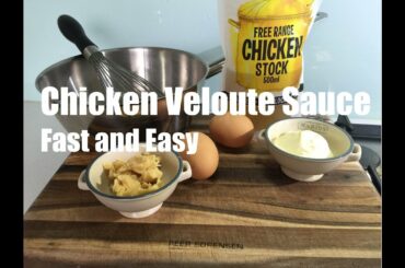 Chicken & Mushroom Velouté Recipe - Great for pies & Bake