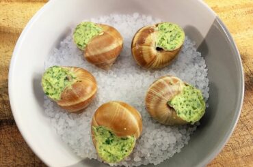 Escargots Snails In Garlic Butter - How To Cook Snails | All Time French Classics