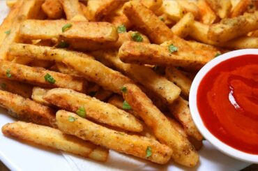 French Fries - French Fries Recipe - Crispy French Fries Recipe - Restaurant Style French Fries