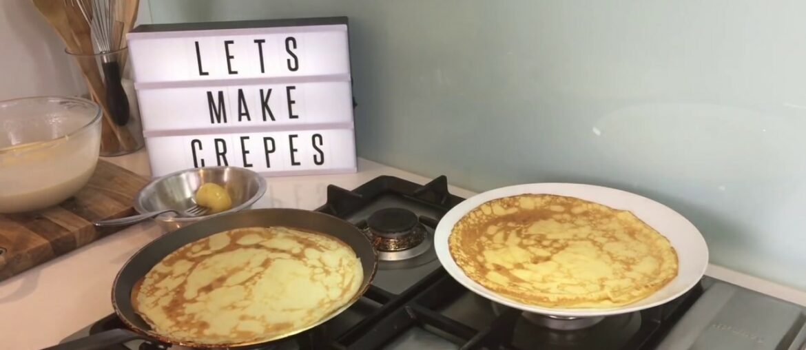 How To Make, Cook and Eat French Crepes ( Full tutorial)