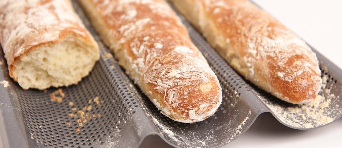 Homemade Baguette Recipe - Laura Vitale - Laura in the Kitchen Episode 713