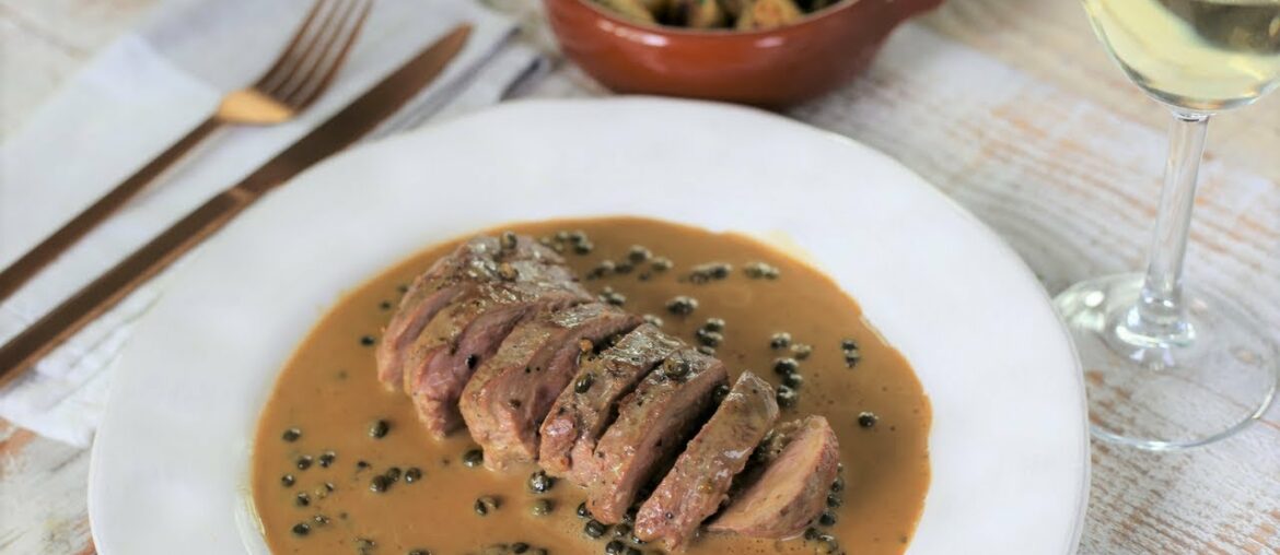 How To Make A French Bistros Style Peppercorn Sauce ( with Duck Breast) How To Make A French Bistros Style Peppercorn Sauce ( with Duck Breast)