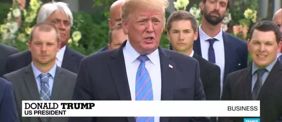 Trump threatens to retaliate against French tariffs on American wine Trump threatens to retaliate against French tariffs on American wine