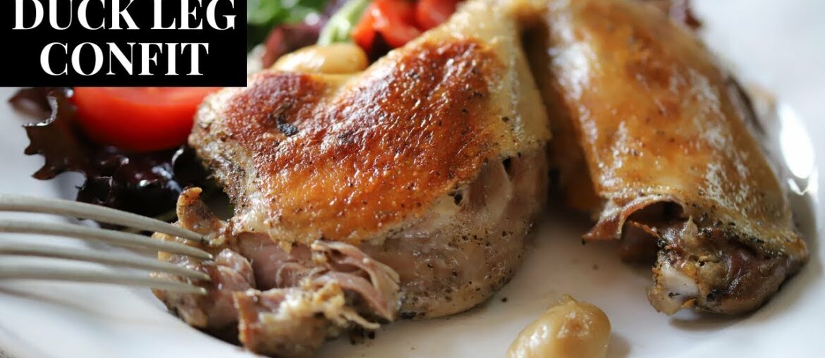 How To Make Duck Leg Confit at Home (Christmas dinner ideas)