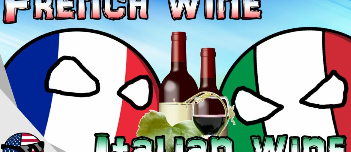 countryballs :: French wine vs Italian wine countryballs :: French wine vs Italian wine