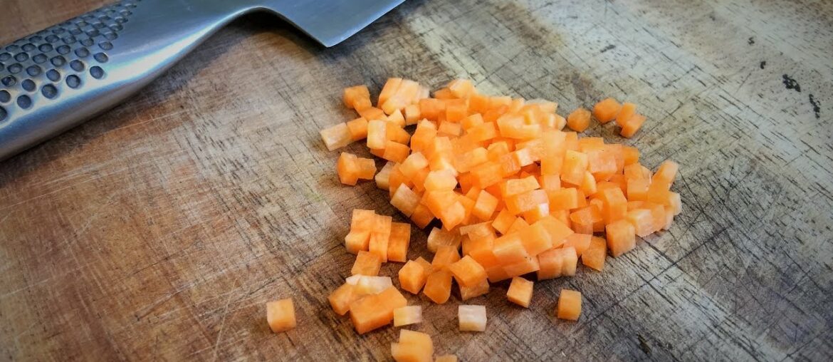 French vegetable cuts you should know: Brunoise
