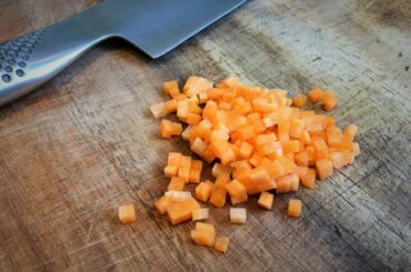 French vegetable cuts you should know: Brunoise
