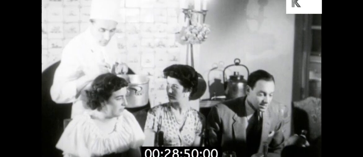 1950s French Restaurant Staff Dining Room in HD | Kinolibrary 1950s French Restaurant Staff Dining Room in HD | Kinolibrary