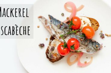 How to make a French style escabèche marinade (mackerel escabeche)