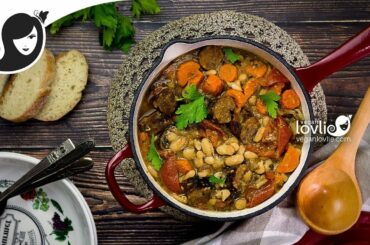Vegan Cassoulet Recipe | French White Bean Stew