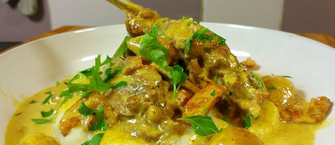 Best Rabbit Recipe, Ever. Lapin A La Mutarde. #SRP