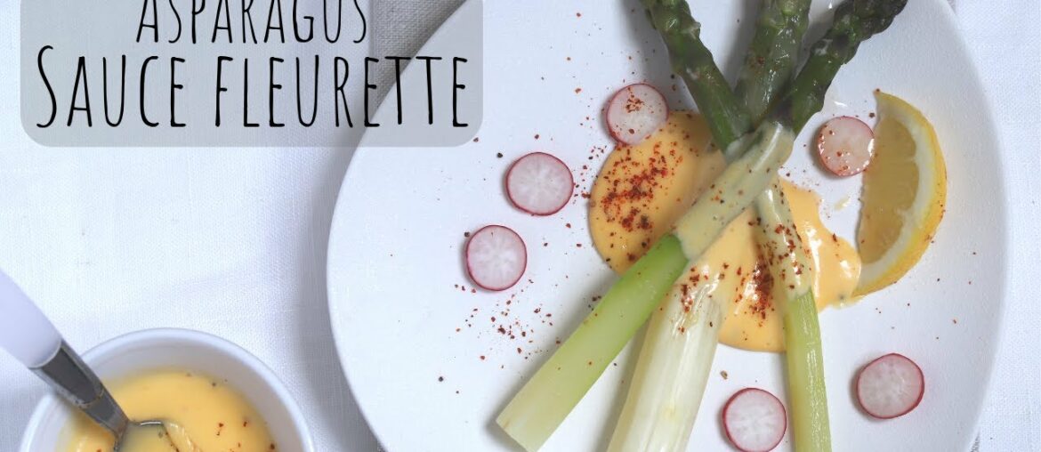 Asparagus sauce Fleurette (easier then hollandaise)