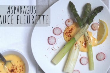 Asparagus sauce Fleurette (easier then hollandaise)