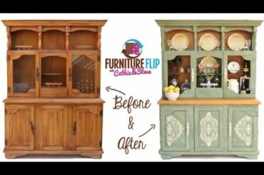 Furniture Flip! Transform a French Country Dining Hutch with Cathie & Steve