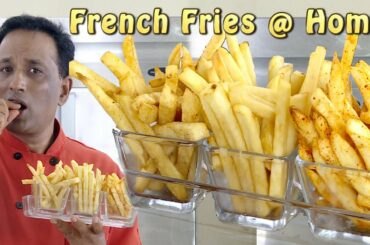French Fries Recipe - Make Crispy French Fries at Home - Flavored  Fries Peri Peri