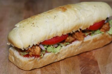 French Chicken Roll Sandwich Recipe Without Oven - Kitchen With Amna