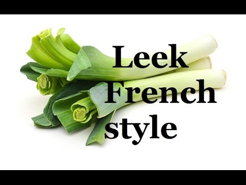How to wash peel and cut Leeks | French cooking basics How to wash peel and cut Leeks | French cooking basics