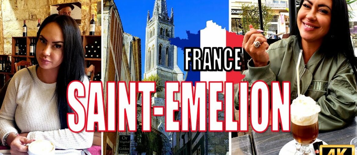 Saint Emilion France - Bergerac Bordeaux Wine Region in 4K HD!