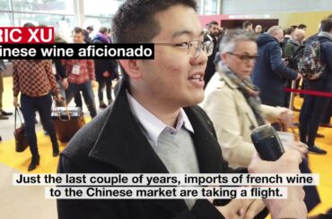 Chinese taste wine in France