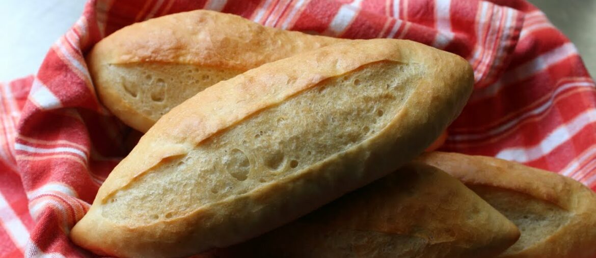 How to Make Sandwich Rolls - Easy French Rolls Recipe