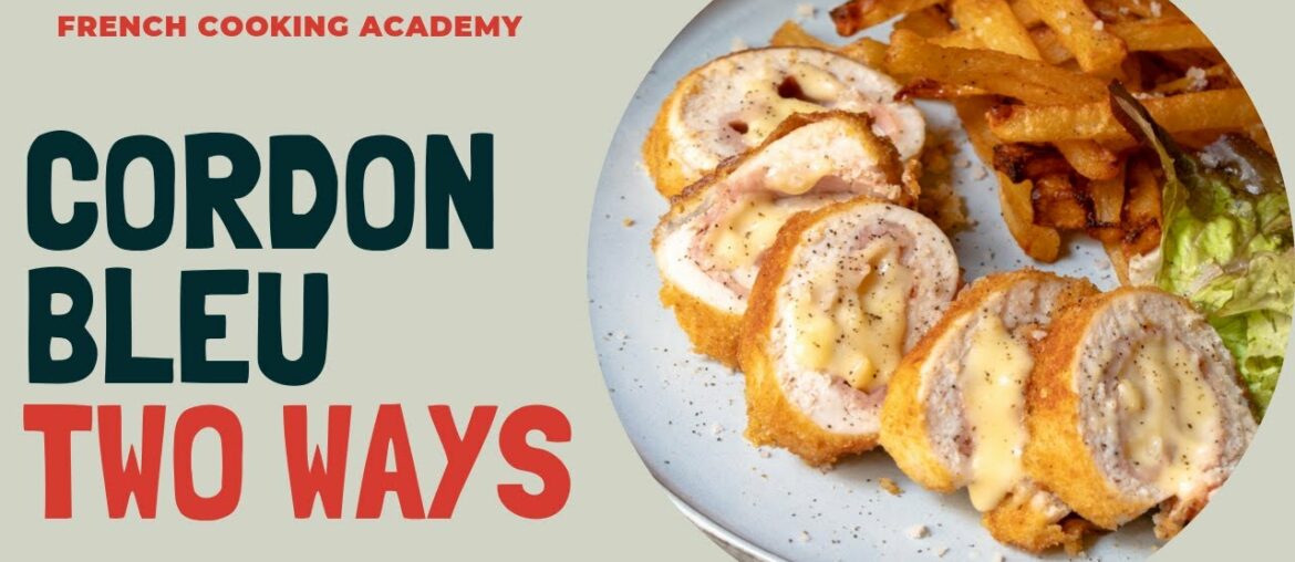 How to make a cordon bleu: includes two versions of cordon bleu and oven chips How to make a cordon bleu: includes two versions of cordon bleu and oven chips