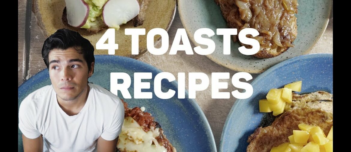 4 EASY TASTY TOAST RECIPES – Avocado, Onion Jam, French and Pizza 4 EASY TASTY TOAST RECIPES - Avocado, Onion Jam, French and Pizza