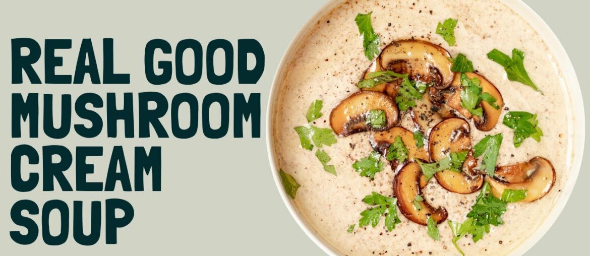 Mushroom Velouté cream soup tutorial | Learn to make all vegetable cream soups Mushroom Velouté cream soup tutorial | Learn to make all vegetable cream soups