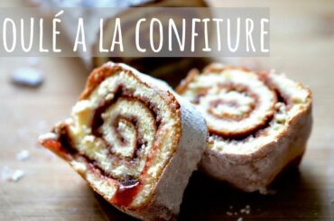 Easy homemade roulé à la confiture (Jam rolls recipe for home)