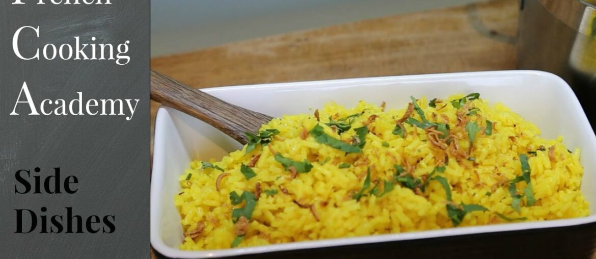 Golden Rice recipe – Coriander and Fried onions – How to cook pilau – how to video Golden Rice recipe - Coriander and Fried onions - How to cook pilau - how to video