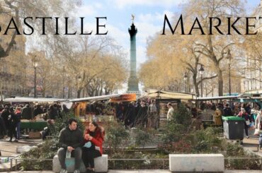 Paris Bastille Market Stroll (with bonus sea urchins tasting)