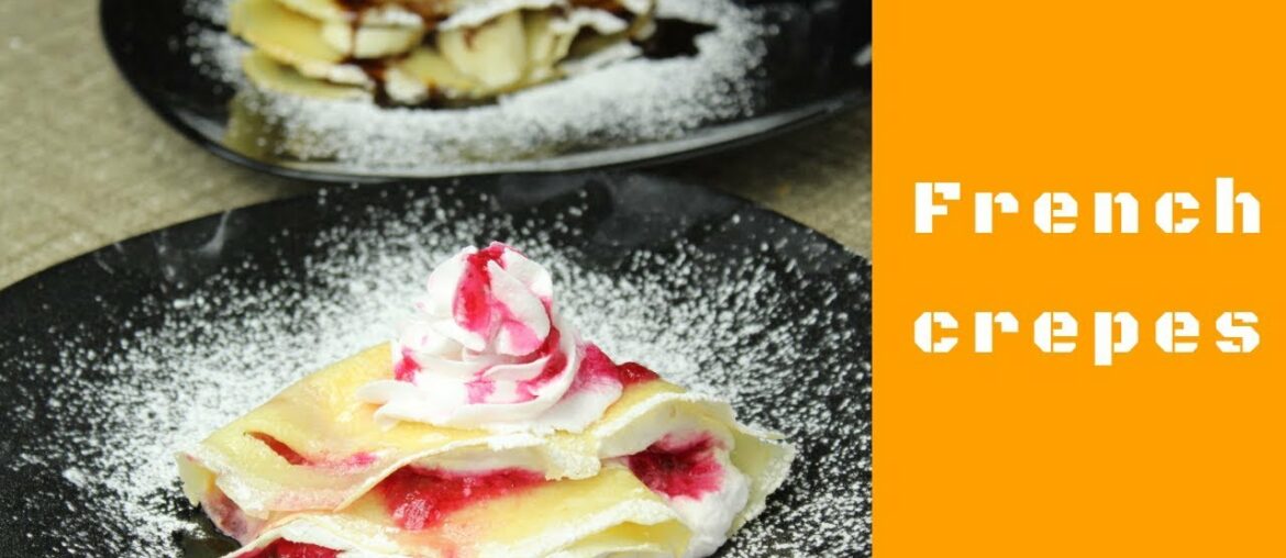 How To Make French Crepes | Simple And Easy Recipes | What I Eat For Breakfast On weekends|