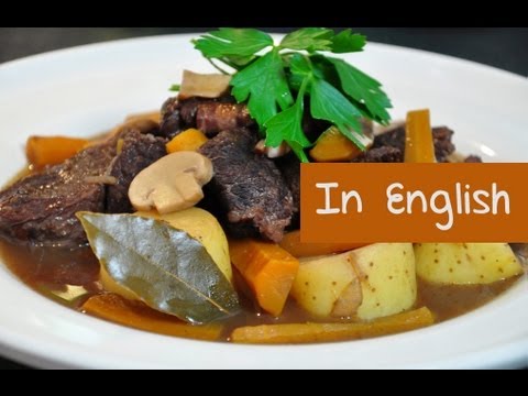 French recipe boeuf bourguignon (Burgundy beef stew) by Hervé Cuisine French recipe boeuf bourguignon (Burgundy beef stew) by Hervé Cuisine